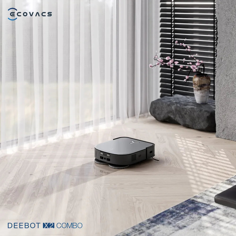 Ecovacs Deebot X2 Combo - Robot hút bụi kèm máy hút cầm tay