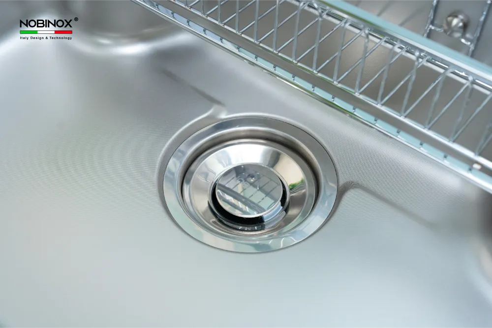 Chậu bếp LIKEN NL790D inox 304 dày 1,2mm