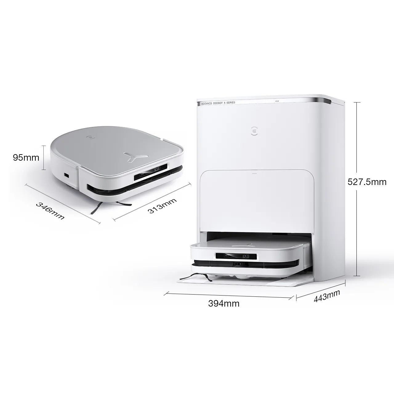 Thông số Robot hút bụi Ecovacs Deebot X5 Pro Omni