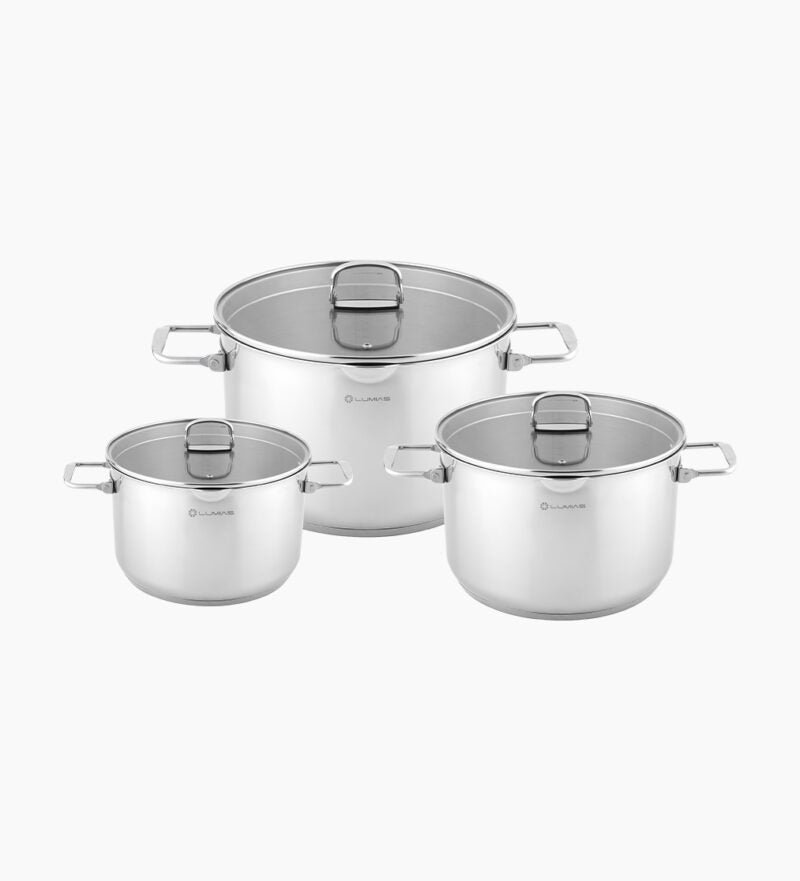 Bộ nồi inox Lumias NOVA Cookware