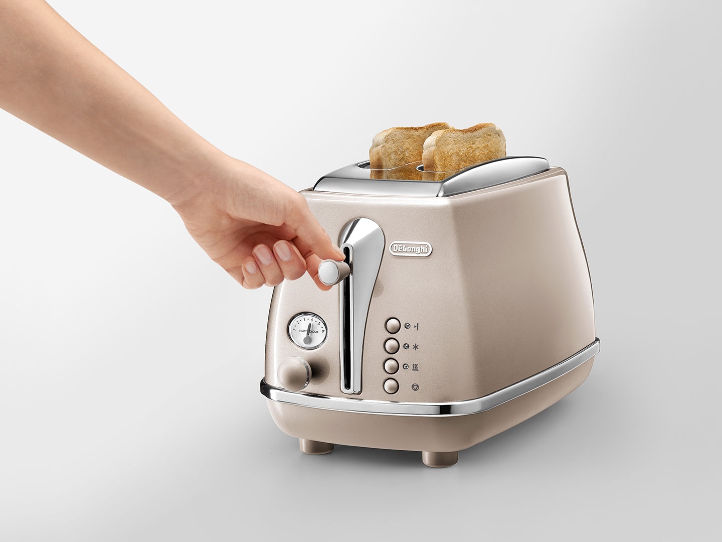 Máy nướng bánh mì DeLonghi CTOT2103.BG nướng 2 lát