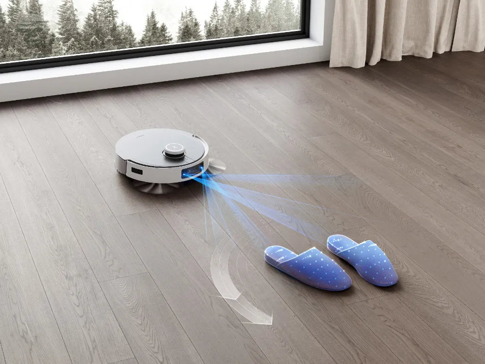 Robot hút bụi lau nhà Ecovacs Deebot X1 Omni tự động giặt giẻ