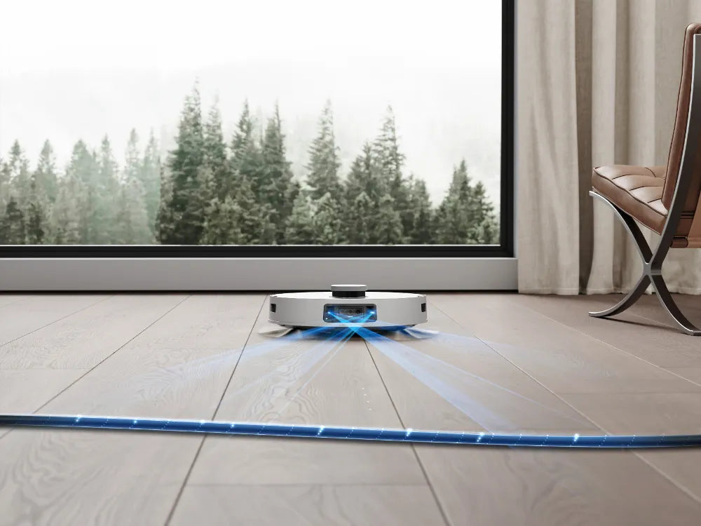 Robot hút bụi lau nhà Ecovacs Deebot X1 Omni nhận biết thảm