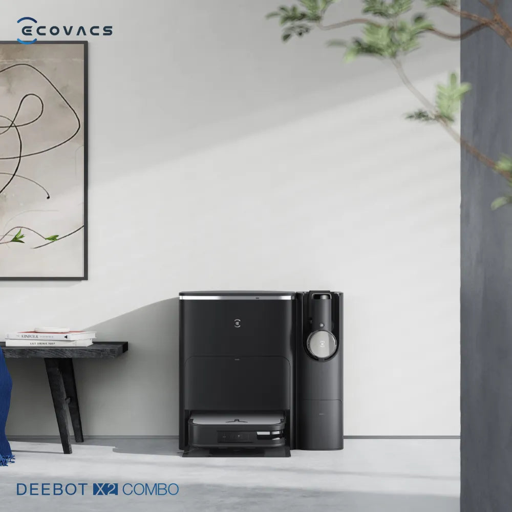 Robot hút bụi Ecovacs Deebot X2 Combo kết hợp máy hút bụi cầm tay