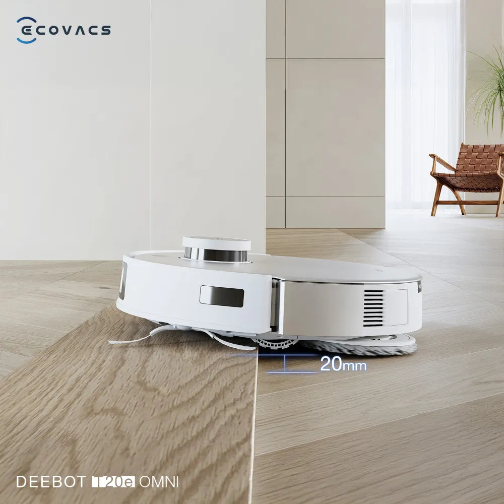 Deebot T20e Omni sử dụng các công nghệ dễ hiểu và thực tế