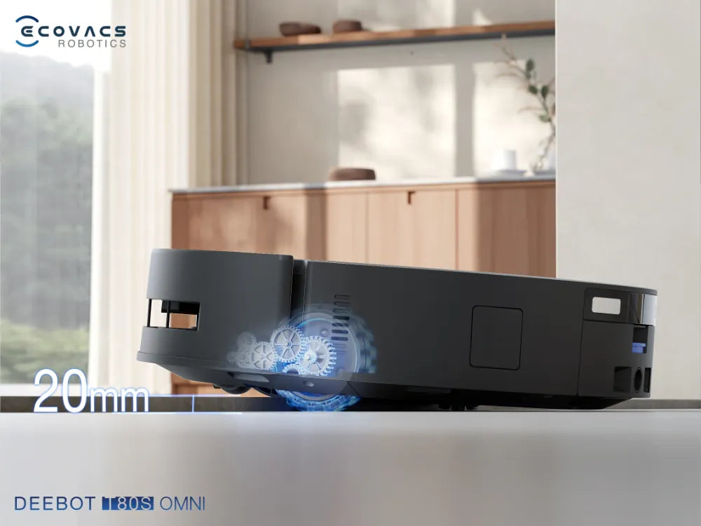 Robot hút bụi lau nhà DEEBOT T80S OMNI lực hút mạnh mẽ tối đa 24.800Pa