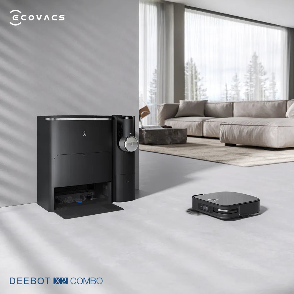 Ecovacs Deebot X2 Combo phù hợp với gia đình muốn làm sạch cả sàn nhà lẫn các khu vực mà robot khó tiếp cận.