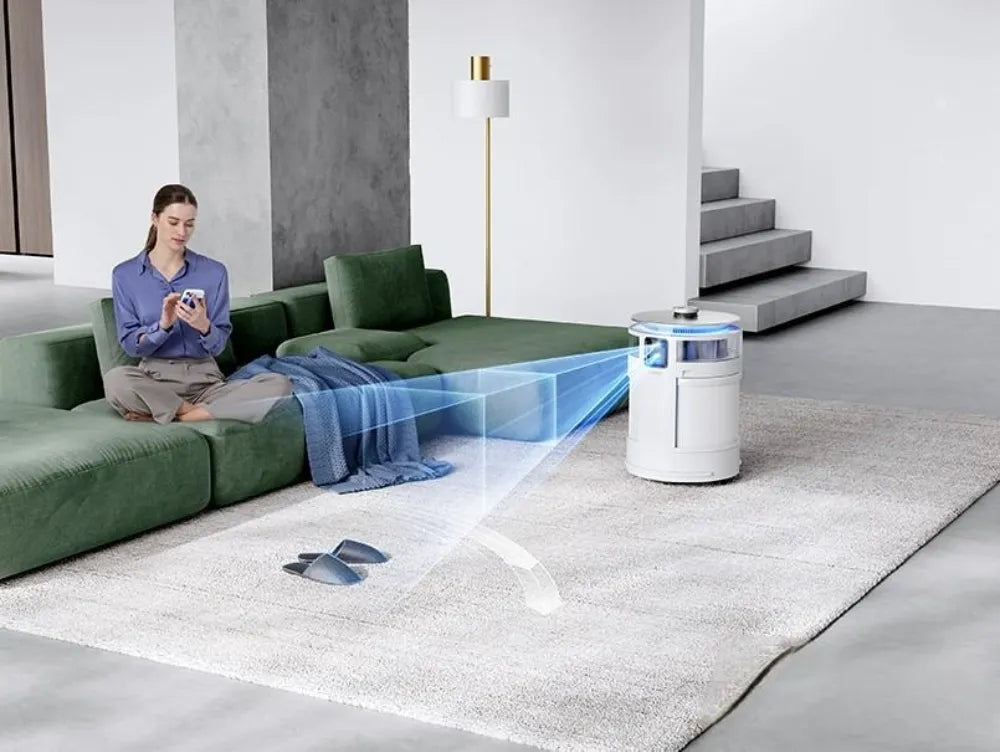 Robot lọc không khí Ecovacs AIRBOT Z2 Tối ưu cho nhà có thú cưng