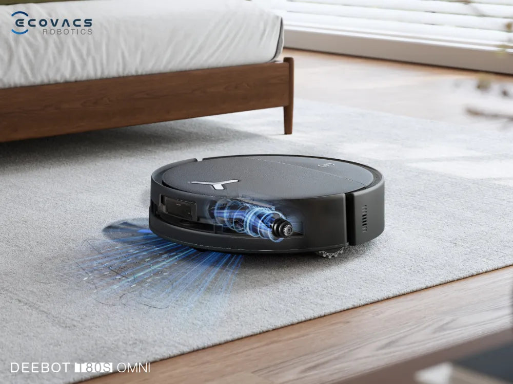 Robot hút bụi lau nhà DEEBOT T80S OMNI lực hút mạnh mẽ tối đa 24.800Pa