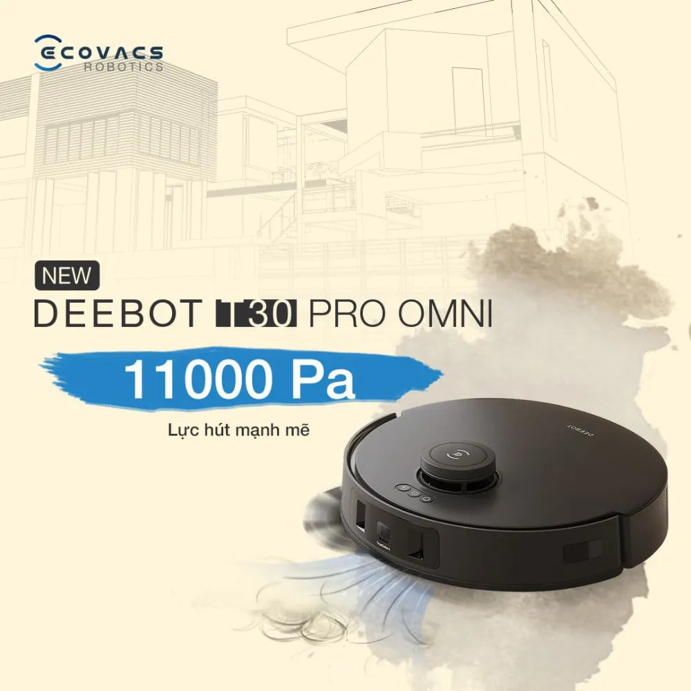 DEEBOT T30 Pro Omni phù hợp với khách hàng muốn robot hút bụi lau nhà mạnh