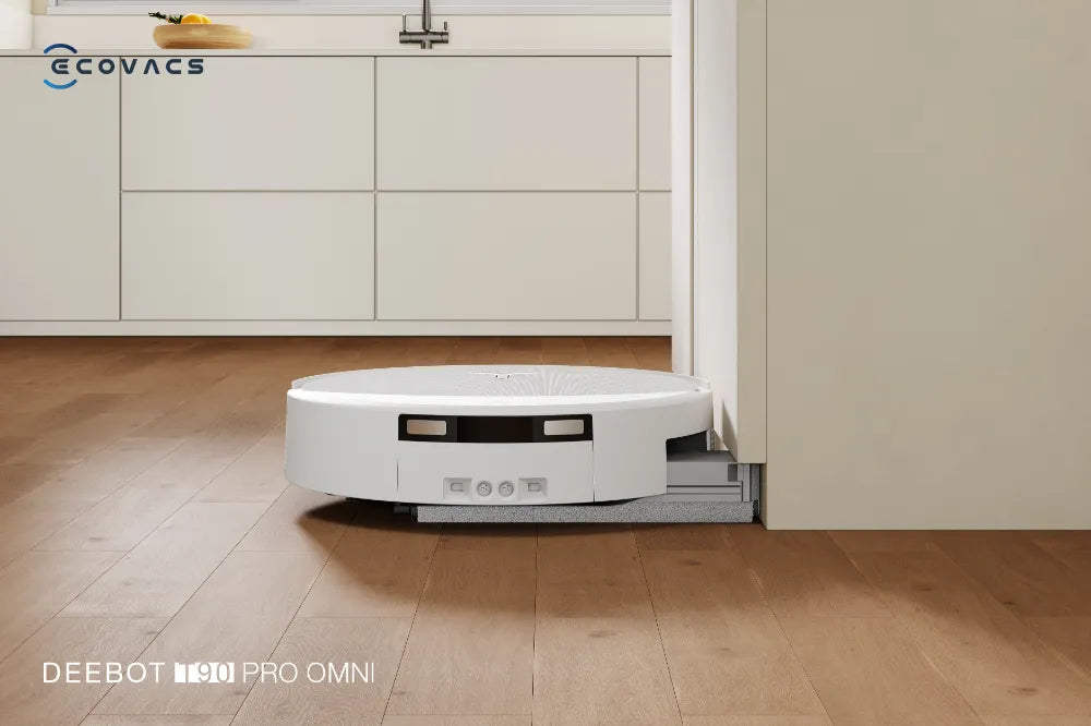 DEEBOT T90 PRO OMNI bản cấp xả nước tự động có trạm OMNI tự giặt, sấy và thêm dung dịch. 