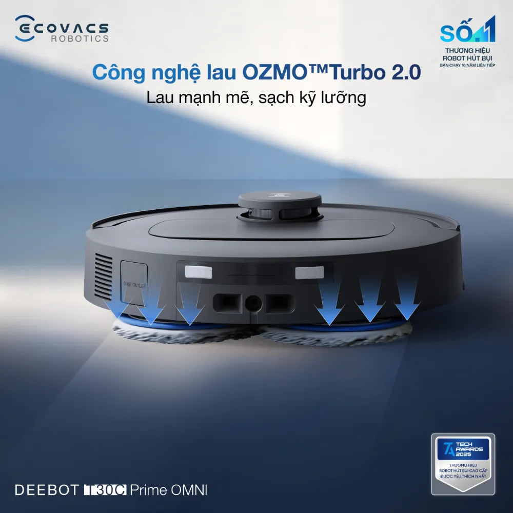 Deebot T30C Prime Omni OZMO Turbo 2.0