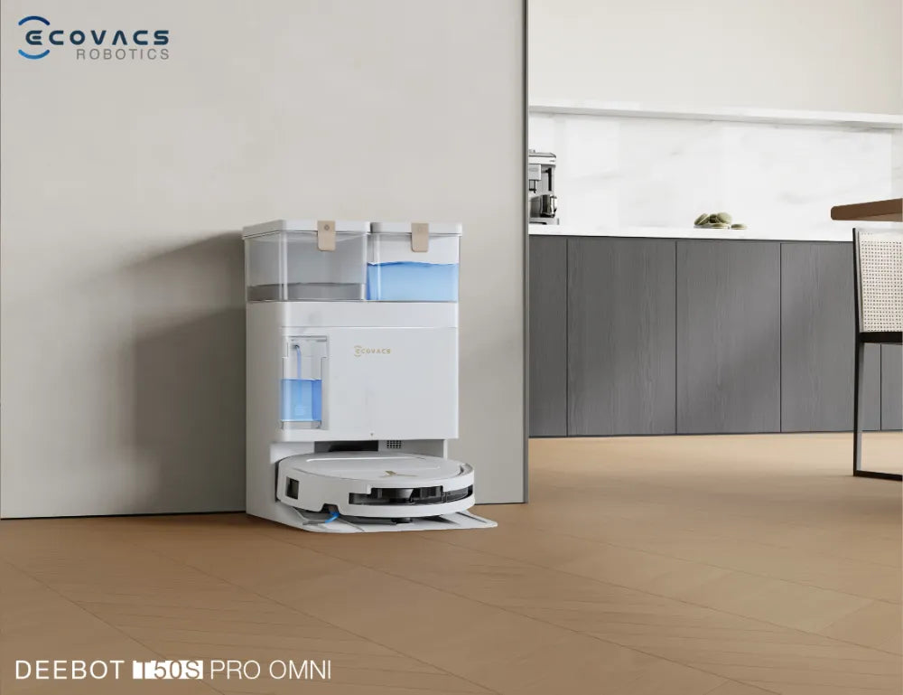 DEEBOT T50S PRO OMNI tập trung vào thiết kế mỏng, khả năng hút mạnh