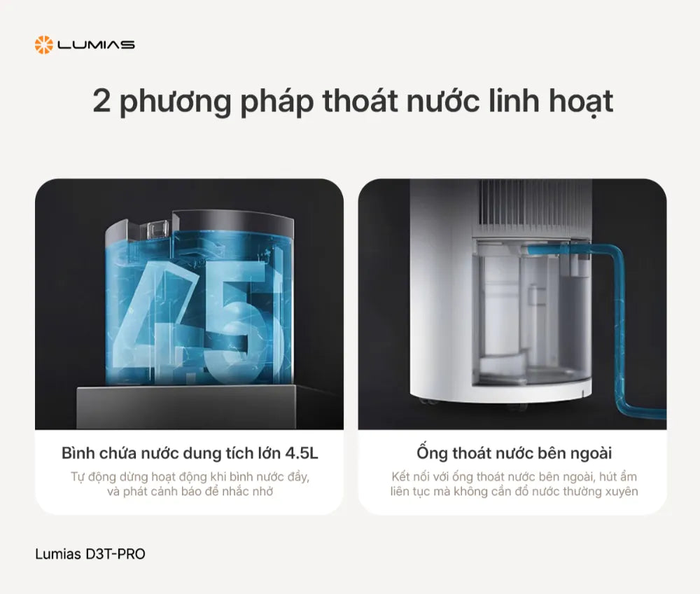Hai phương pháp thoát nước