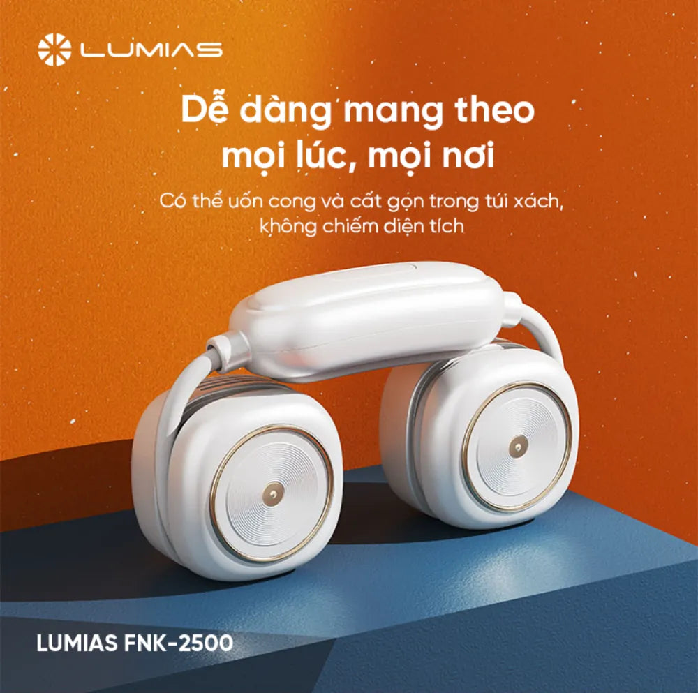 Quạt đeo cổ Lumias FNK gập gọn
