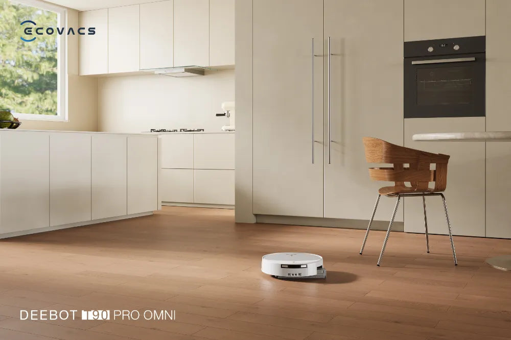 DEEBOT T90 PRO OMNI bản cấp/xả nước tự động là mẫu robot hút bụi lau nhà cao cấp