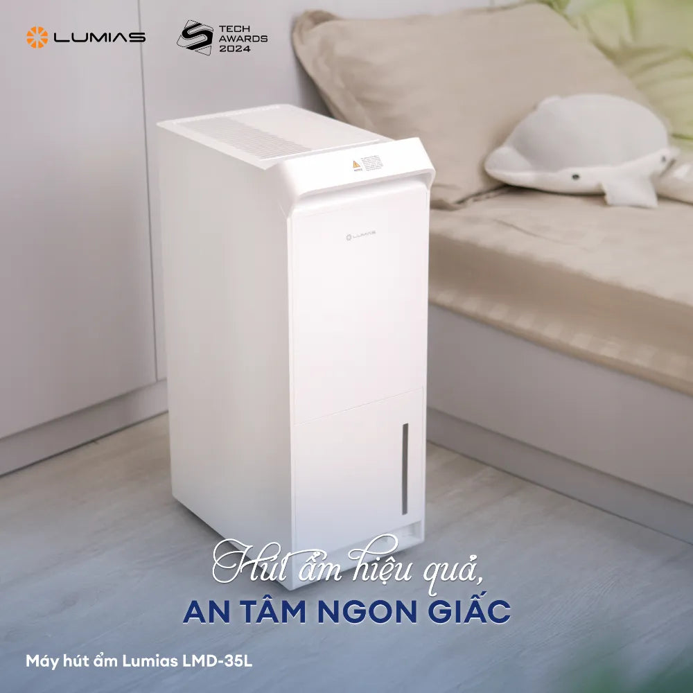 Máy hút ẩm Lumias LMD-50L là mẫu máy công suất lớn