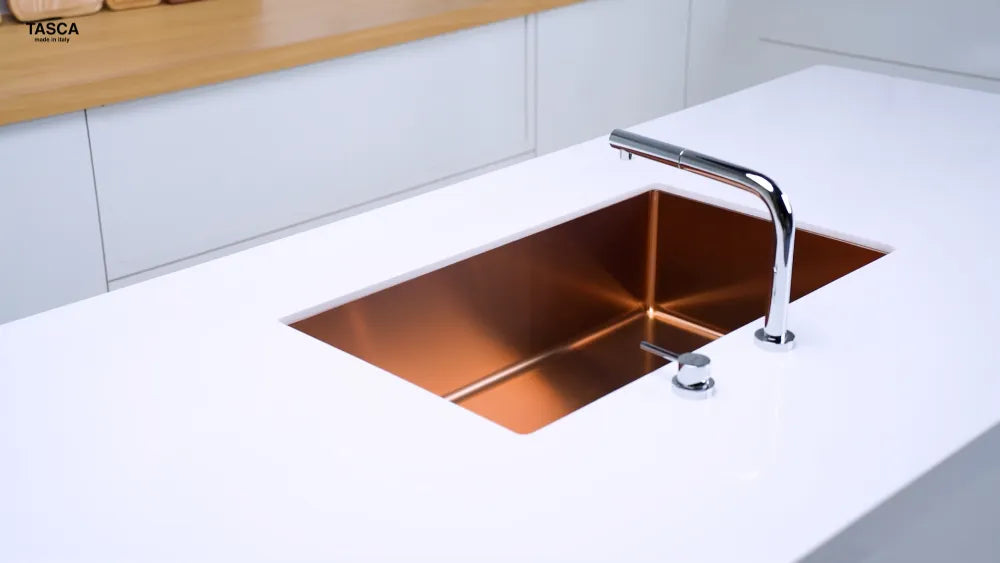 Chậu TASCA CANOVA NT699PK | Màu Copper nổi bật