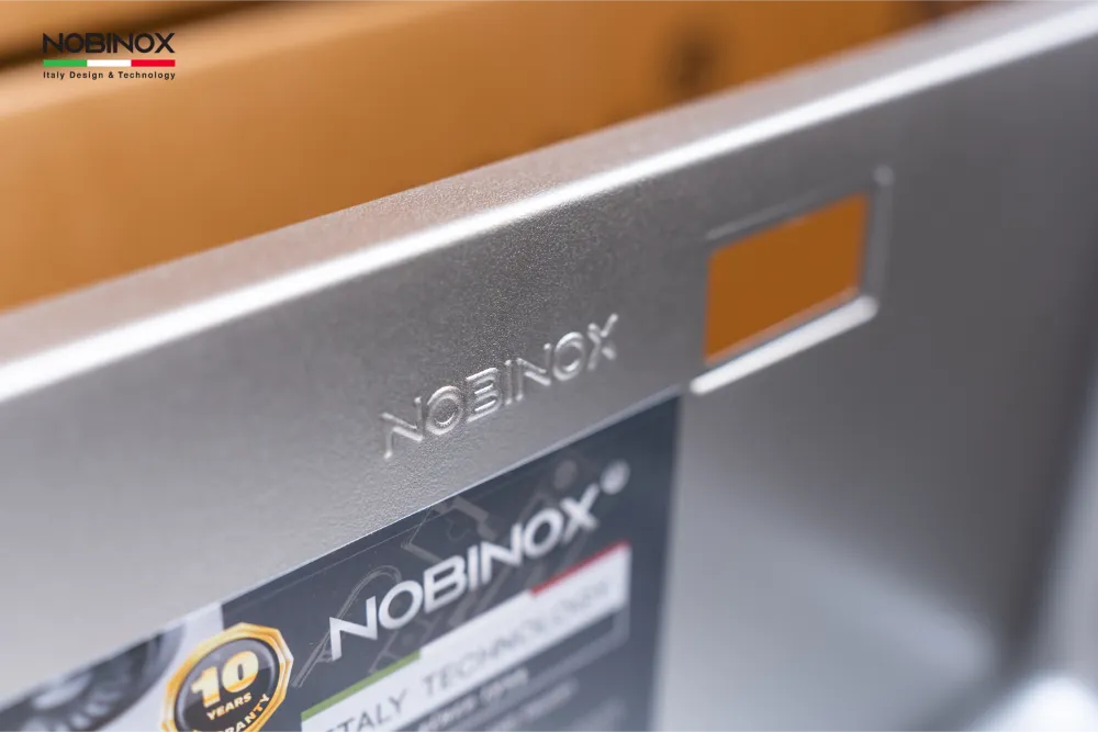 Chậu bếp Nobinox LISA Stone NN545S chất liệu cao cấp