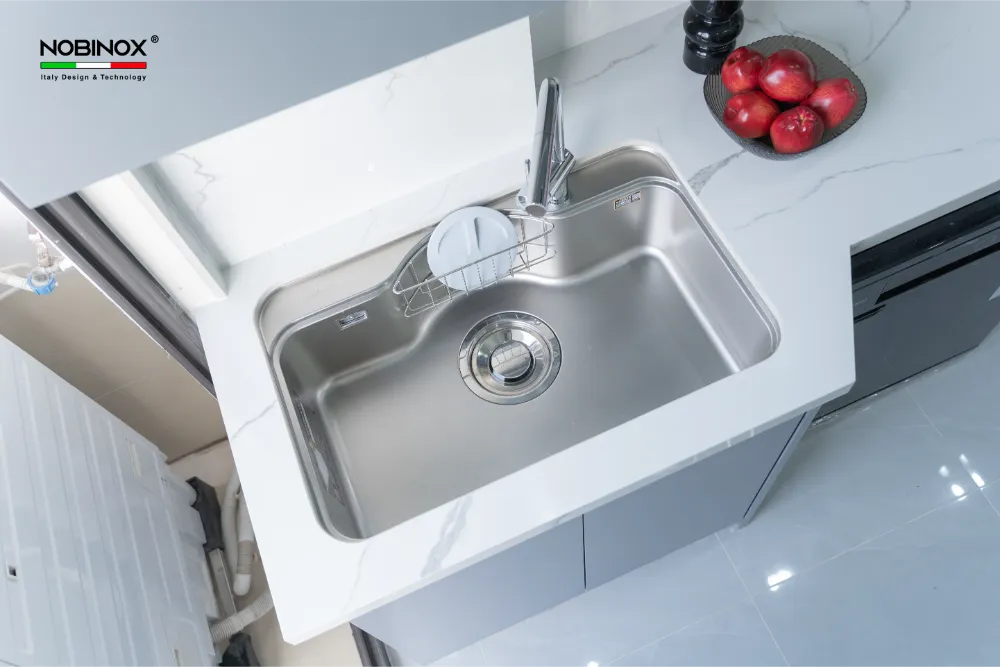 Chậu bếp ROSA NN975D kích thước 780x500mm