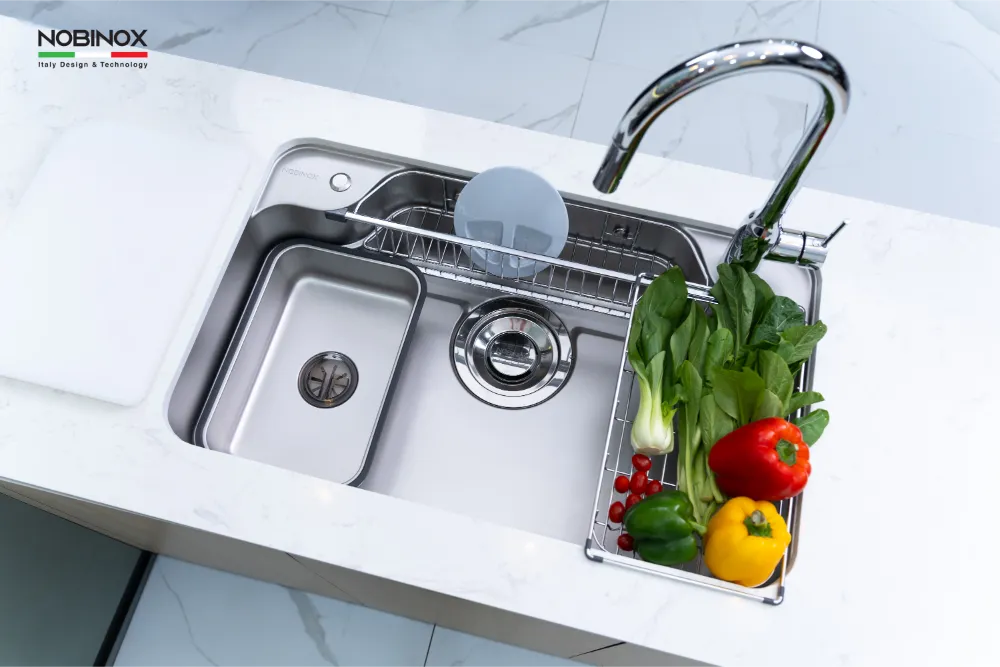 Chậu bếp Nobinox LIKEN NL890D