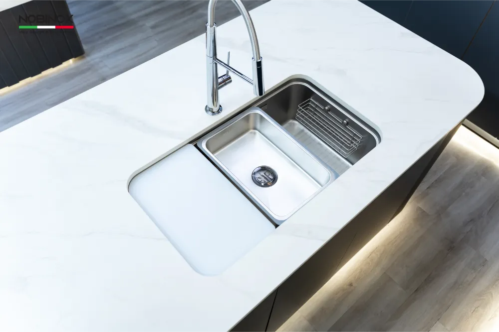 Chậu bếp Nobinox MONO VA203M
