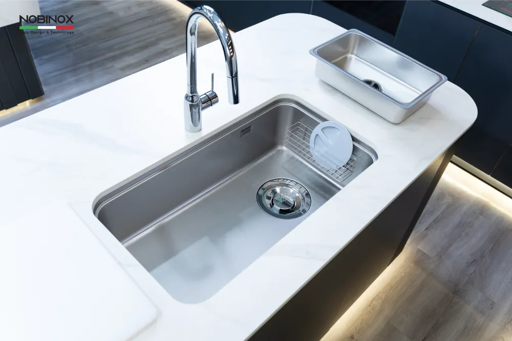 Chậu bếp MONO Stone VA204D inox 304