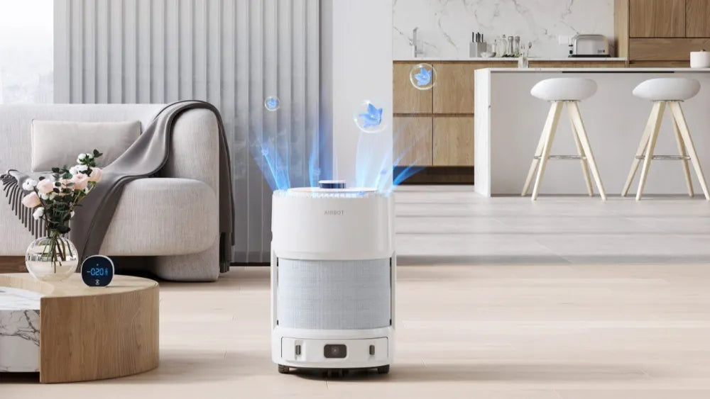 Robot lọc không khí AIRBOT ANDY PRO tiện lợi