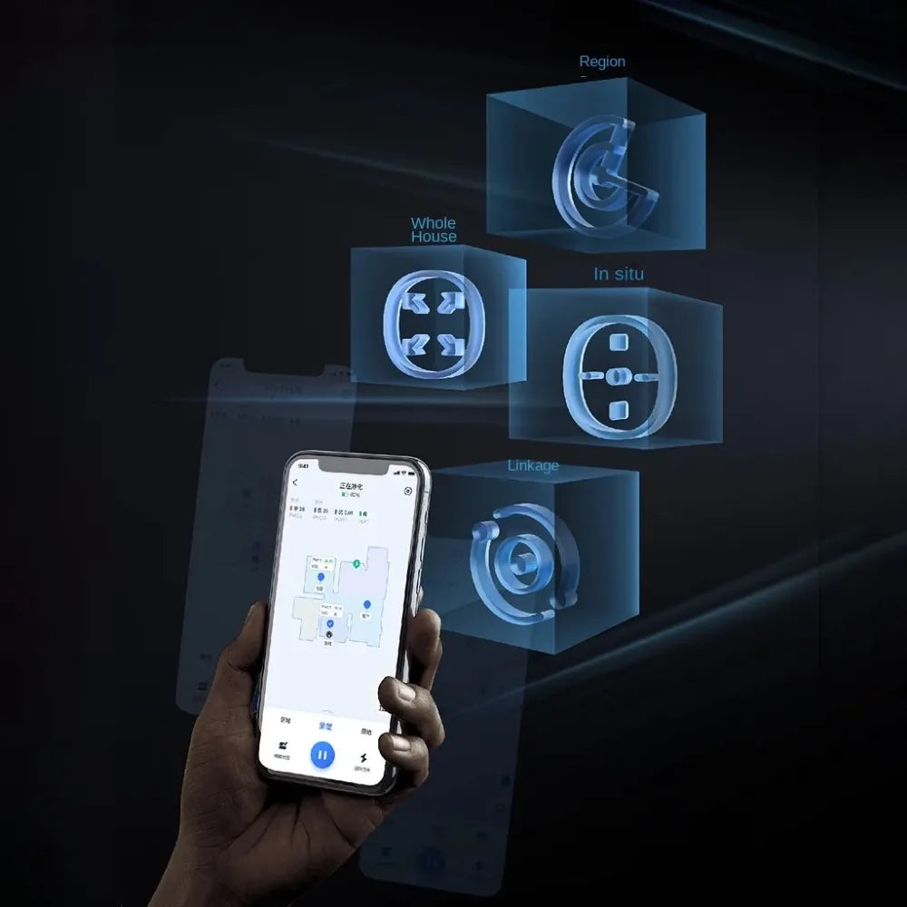 Robot lọc không khí AIRBOT ANDY PRO thoog minh