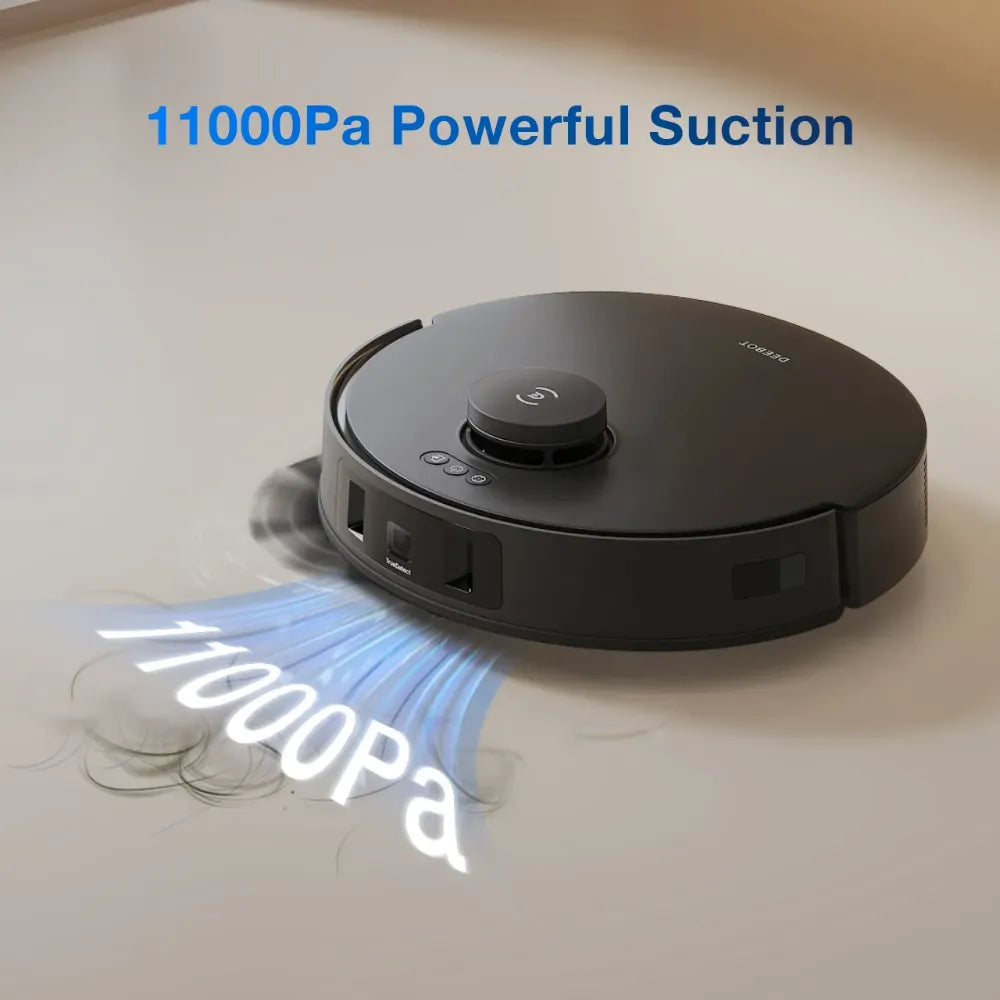 DEEBOT T30 OMNI nổi bật với lực hút 11.000 Pa