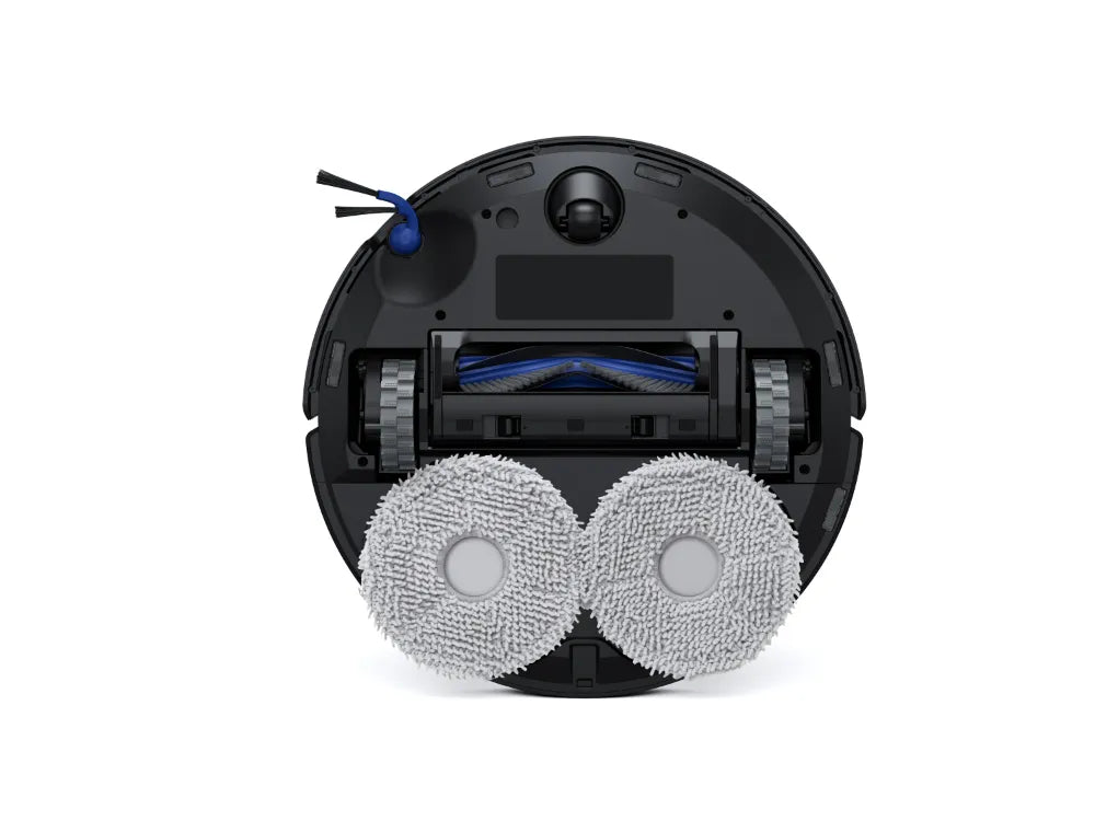 DEEBOT T30C tự động giặt giẻ nước nóng 75°C, sấy khô và chống rối tóc.