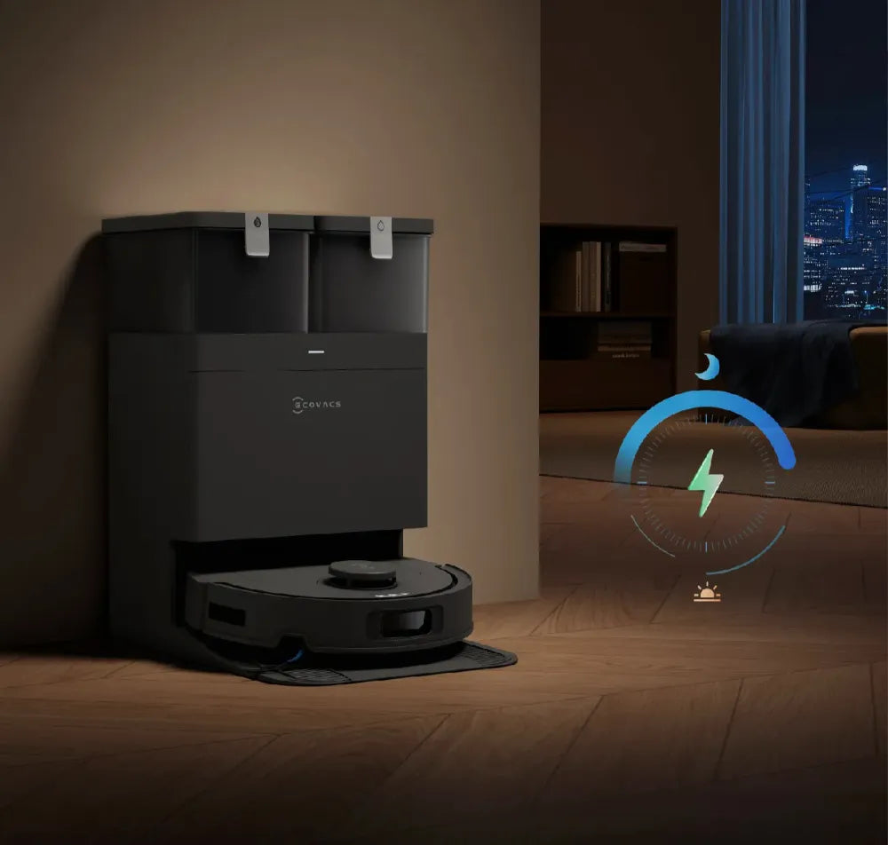 DEEBOT T30C tập trung vào lực hút mạnh và khả năng tự động xử lý giẻ lau sau khi dọn