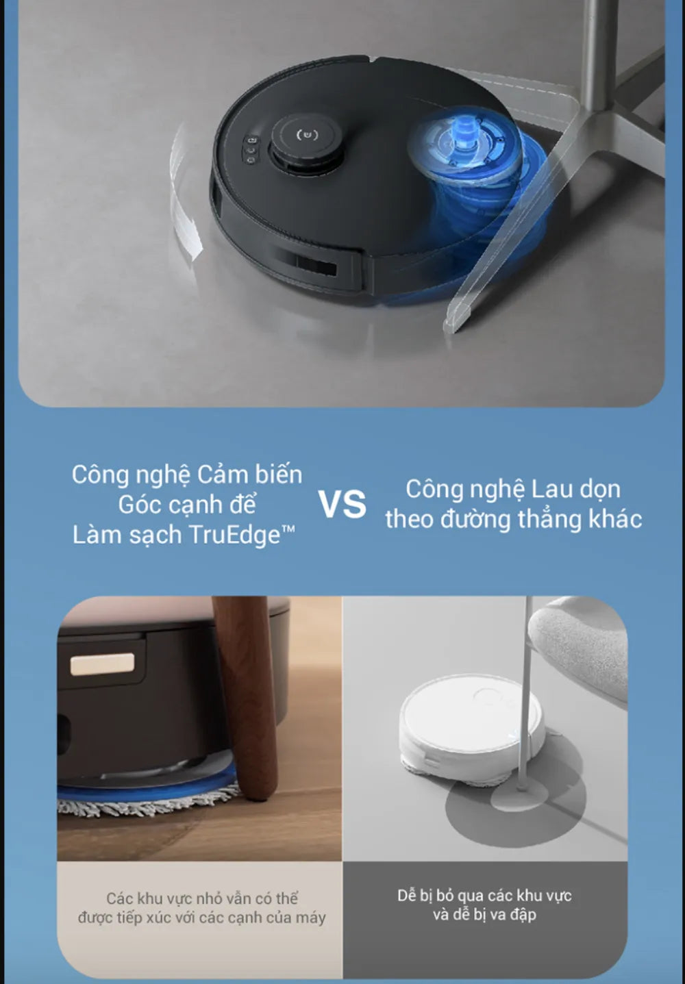 DEEBOT T30S PRO là mẫu robot hút bụi lau nhà thông minh