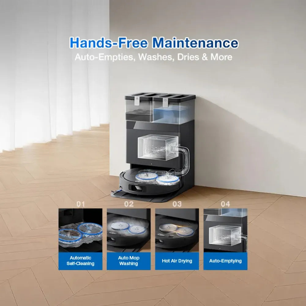 Robot hút bụi lau nhà Ecovacs DEEBOT T30S PRO PLUS