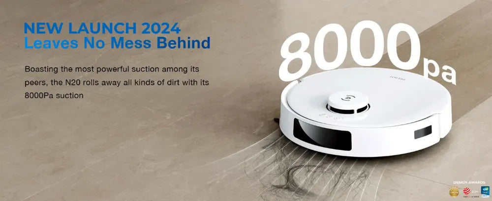 Robot hút bụi lau nhà Ecovacs Deebot N20 Pro pin 5200mAh