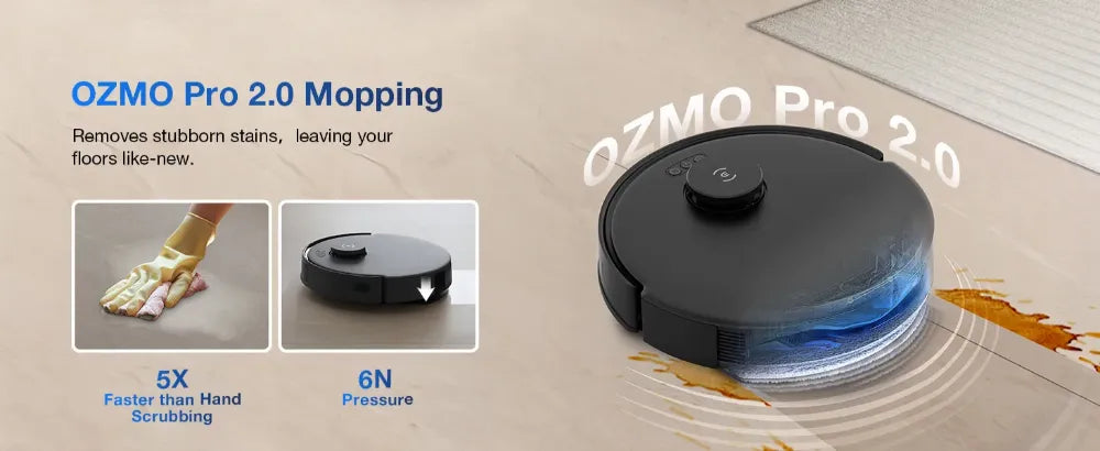 Ecovacs Deebot N20 Pro là mẫu robot hút bụi lau nhà Lau rung OZMO Pro 2.0