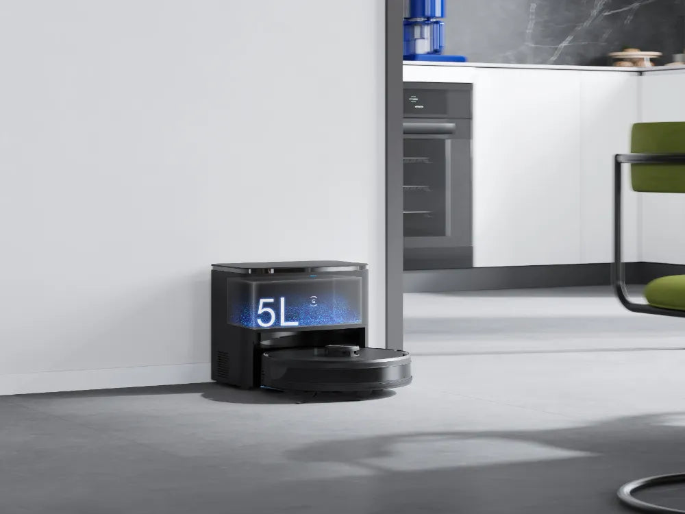 Robot hút bụi lau nhà Ecovacs Y1 Pro Plus có trạm tự đổ bụi 5L