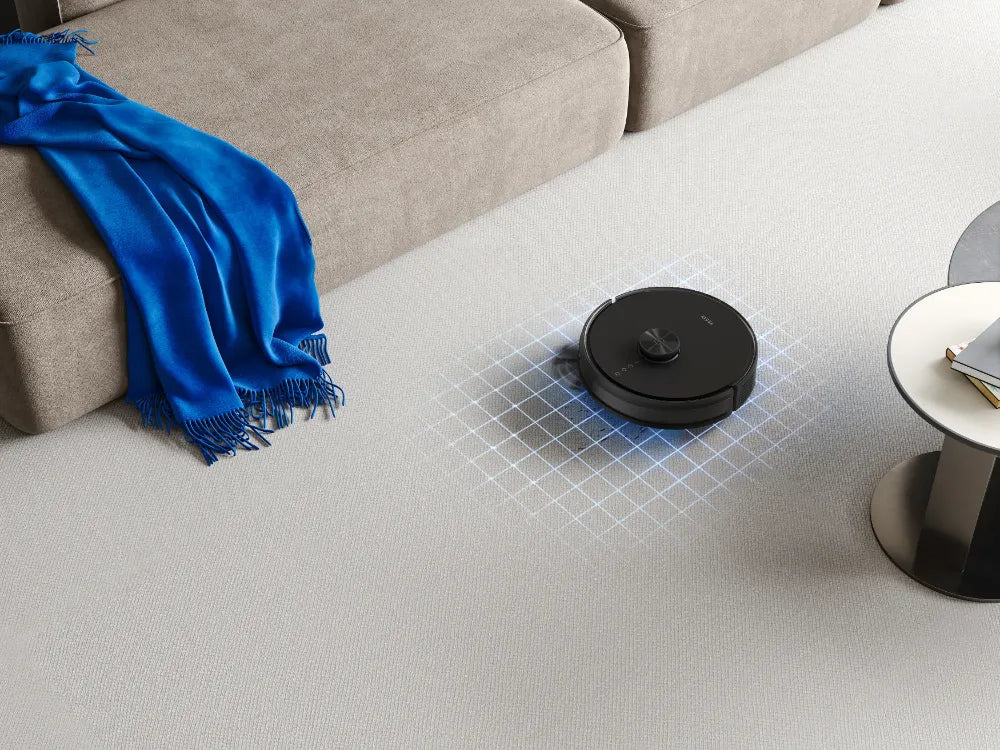 Robot hút bụi lau nhà Ecovacs Y1 Pro Plus công nghệ làm sach thảm sâu