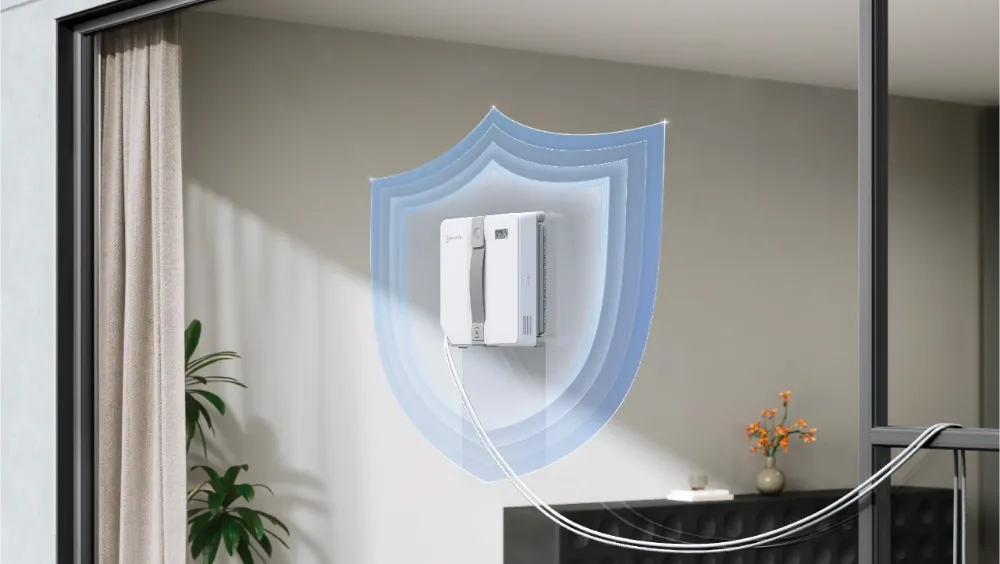 WINBOT MINI phù hợp với gia đình có cửa kính nhỏ