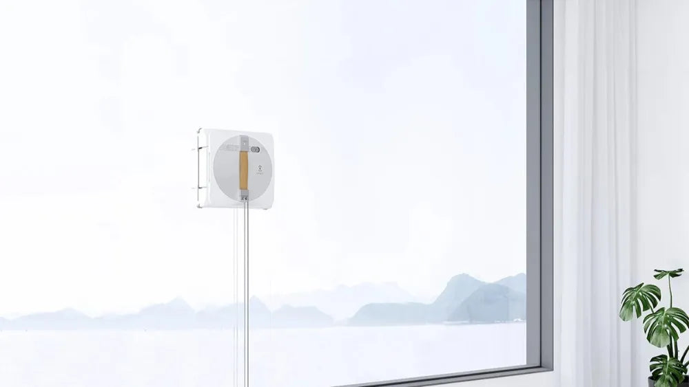 Ecovacs WINBOT W1 PRO là mẫu robot lau kính phù hợp với gia đình cần làm sạch cửa kính phẳng