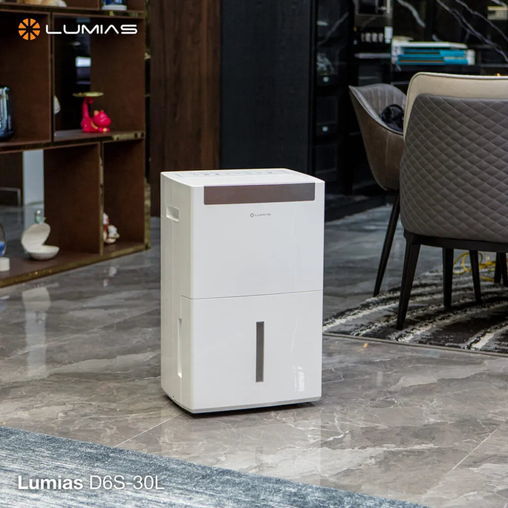 Máy hút ẩm kiêm lọc khí Lumias D6S-30L - Hút ẩm 30 lít/ngày
