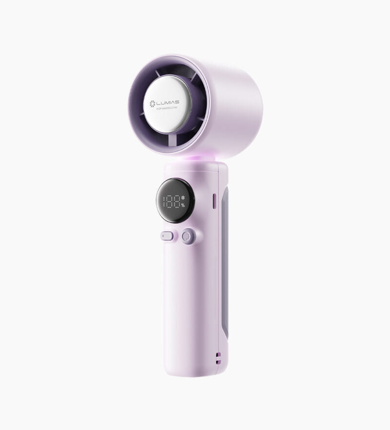  Quạt cầm tay Lumias X12 màu hồng tím