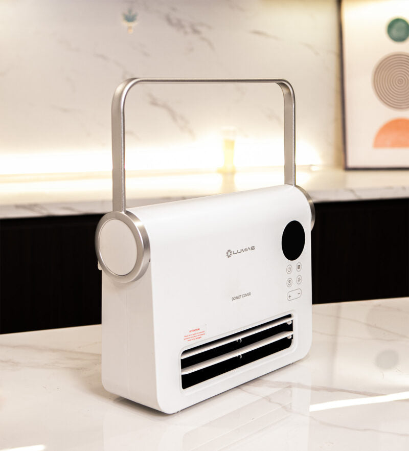 Máy sưởi đa năng Ceramic Lumias H08B treo tường tiện lợi
