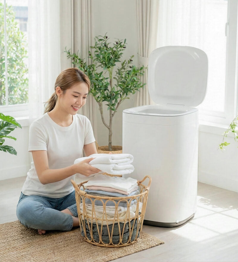 Máy giặt mini Lumias WS030 giặt 3kg đồ ướt