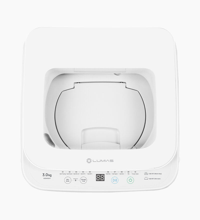 Máy giặt mini chức năng giặt nhiệt độ cao Lumias WS040WH 10 chương trình 