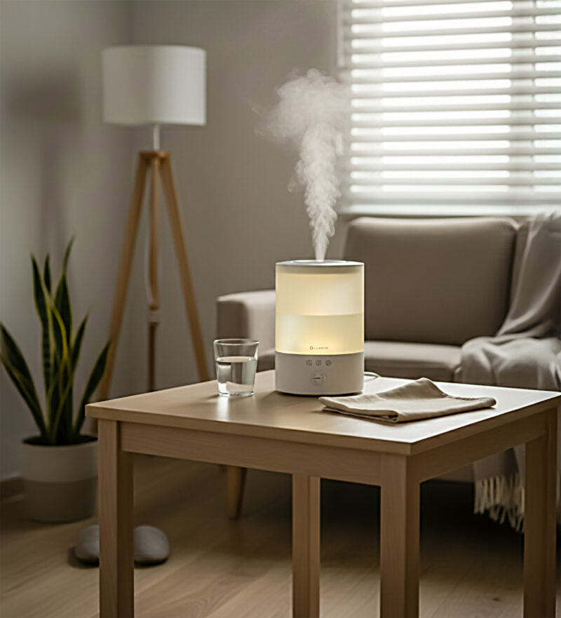 Máy tạo độ ẩm phun sương Lumias HUL-24W độ ồn 28dB
