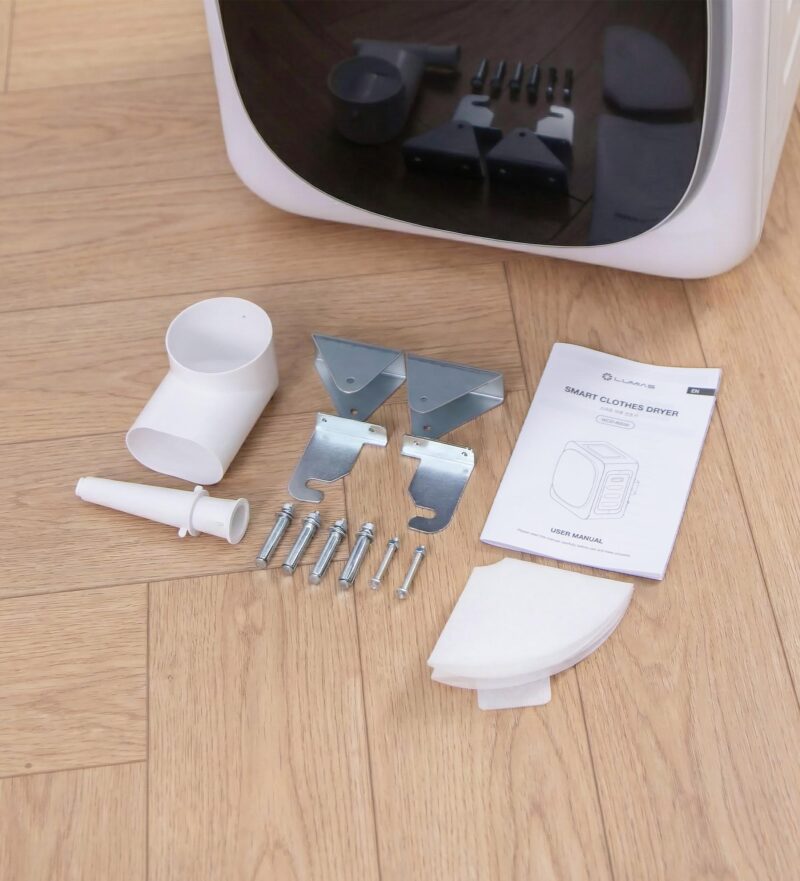 Máy sấy quần áo Lumias WCD-800W thiết kế cho nhu cầu sấy quần áo khối lượng vừa trong gia đình. 