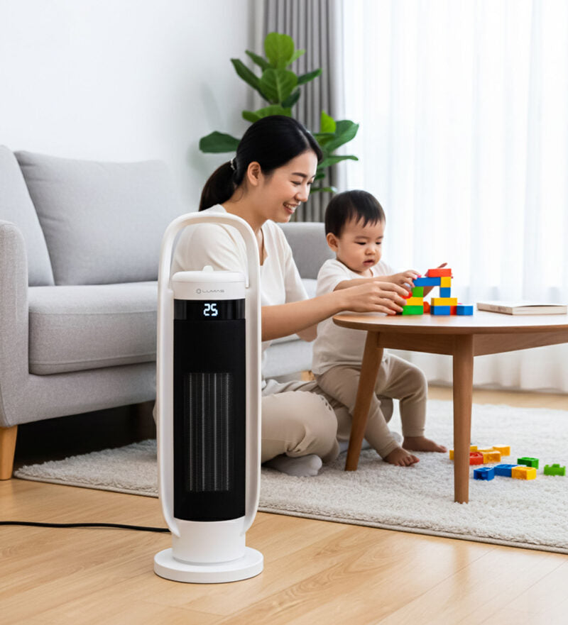 Quạt tháp 2 chiều sưởi ấm và làm mát Lumias LTH-200W àm mát, sưởi ấm, tạo ẩm, hẹn giờ 1-12h