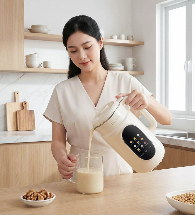 Máy làm sữa hạt 1.35L Lumias M135W/M135B màu trắng