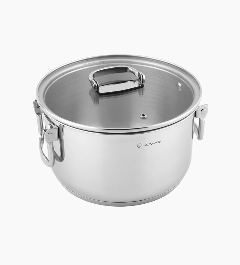  Bộ nồi inox Lumias NOVA Cookware tay cầm gập